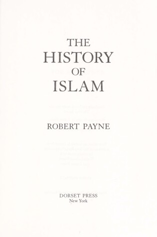 Cover of History of Islam