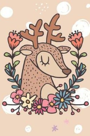 Cover of Journal Notebook For Animal Lovers - Winter Deer