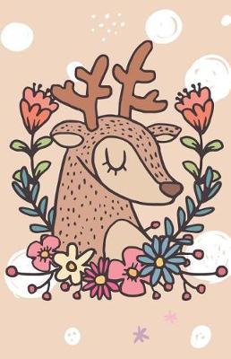 Cover of Journal Notebook For Animal Lovers - Winter Deer