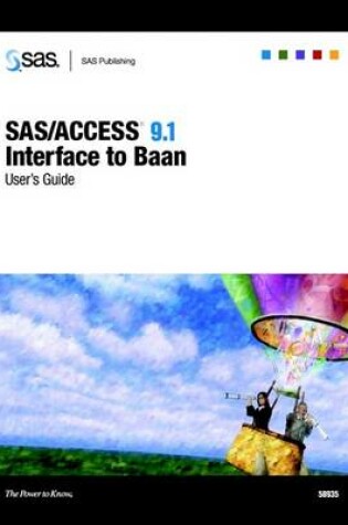 Cover of SAS/ACCESS 9.1 Interface to Baan