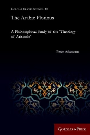 Cover of The Arabic Plotinus