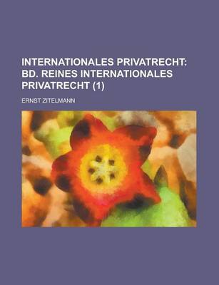 Book cover for Internationales Privatrecht (1)