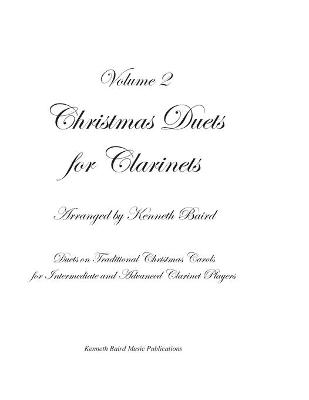 Book cover for Christmas Duets for Clarinets - Volume 2