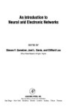 Cover of Zornetzer Intro Neural Electronic Network (P)