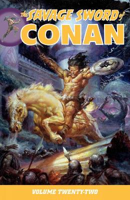 Book cover for Savage Sword Of Conan Volume 22