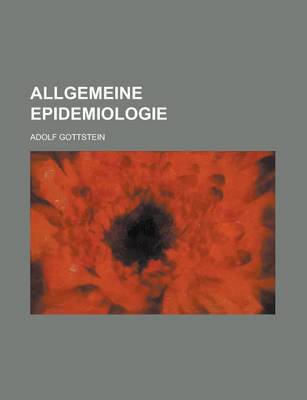 Book cover for Allgemeine Epidemiologie