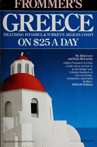 Cover of Greece on 25 Dollars a Day