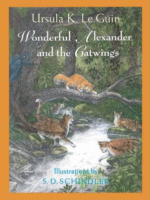 Book cover for Wonderful Alexander and the Catwings: A Catwings Tale