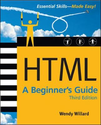 Book cover for HTML: A Beginner's Guide, Third Edition