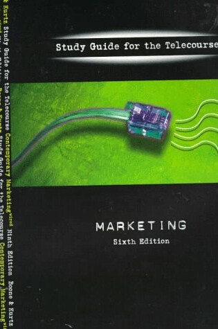 Cover of Telecourse Sg 6e- Contemporary Mktg, 9e