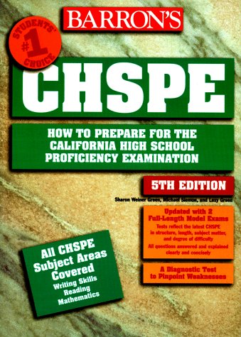 Cover of Barron's How to Prepare for the California High School Proficiency Examination