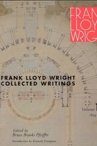 Cover of Collected Writings of Frank Lloyd Wright