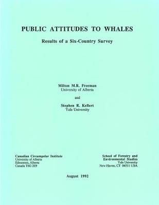 Book cover for Public Attitude to Whales