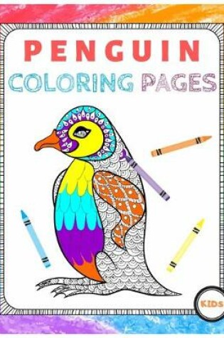 Cover of Penguin Coloring Pages