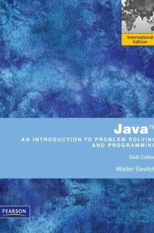 Cover of Java:Introduction to Problem Solving and Programming with MyProgrammingLab: International Edition