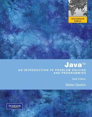 Book cover for Java:Introduction to Problem Solving and Programming with MyProgrammingLab: International Edition