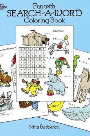 Cover of Fun with Search-a-Word Coloring Book