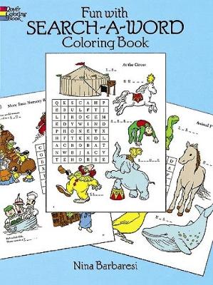 Cover of Fun with Search-a-Word Coloring Book