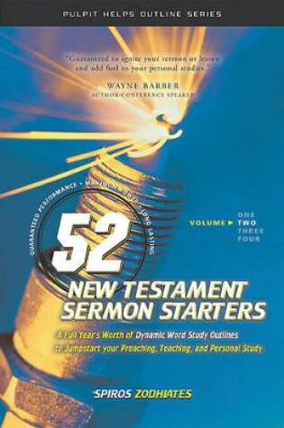 Cover of 52 New Testament Sermon Starters Book Two, Volume 2