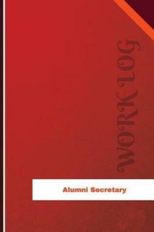 Cover of Alumni Secretary Work Log