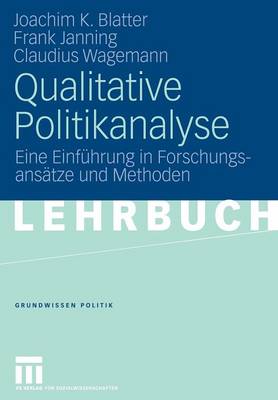 Book cover for Qualitative Politikanalyse