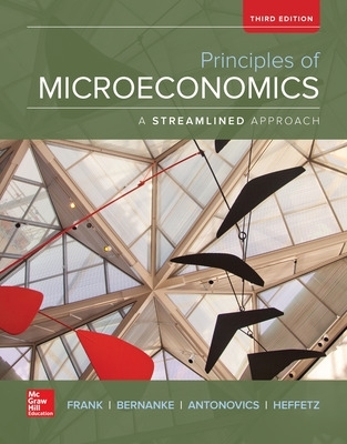 Book cover for Principles of Microeconomics, A Streamlined Approach