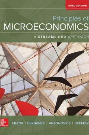 Cover of Principles of Microeconomics, A Streamlined Approach