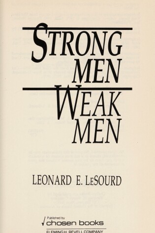 Cover of Strong Men, Weak Men