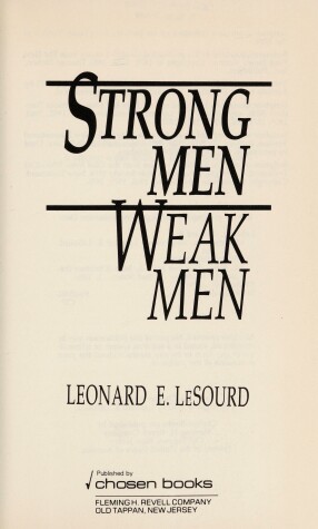 Book cover for Strong Men, Weak Men