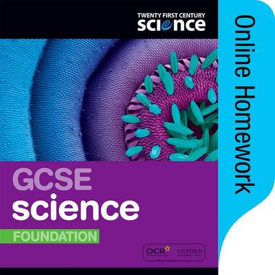 Book cover for Twenty First Century Science Online Homework