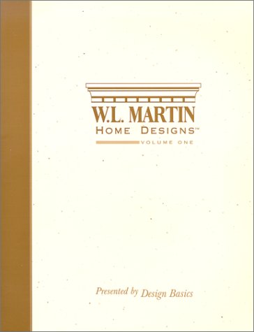 Book cover for W. L. Martin Home Designs