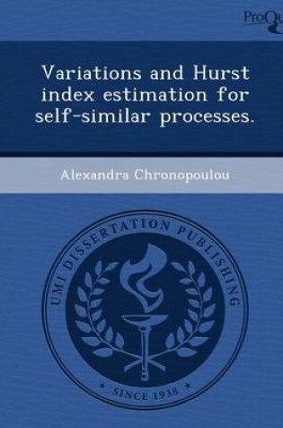 Cover of Variations and Hurst Index Estimation for Self-Similar Processes