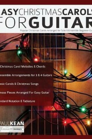 Cover of Easy Christmas Carols For Guitar