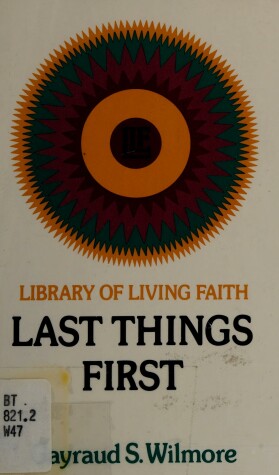 Book cover for Last Things First