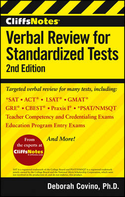 Book cover for Cliffsnotes Verbal Review for Standardized Tests