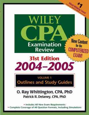 Book cover for Wiley CPA Examination Review, Outlines and Study Guides