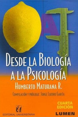 Cover of Desde La Biologia a la Psicologia