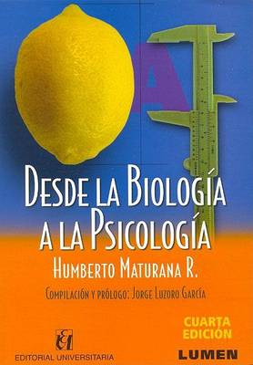 Book cover for Desde La Biologia a la Psicologia