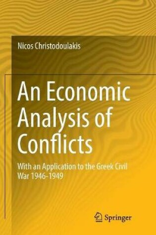 Cover of An Economic Analysis of Conflicts