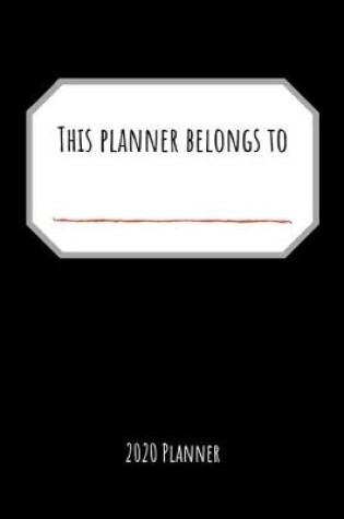 Cover of This Planner Belongs To