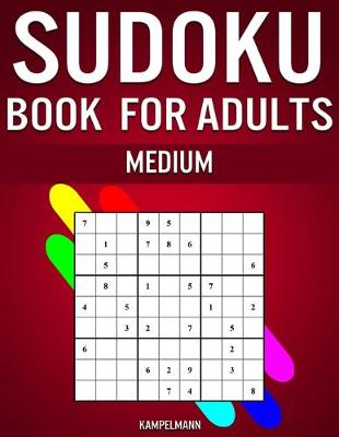 Book cover for Sudoku Book for Adults Medium