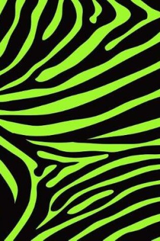 Cover of Journal Notebook Funky Wild Animal Print Zebra 5