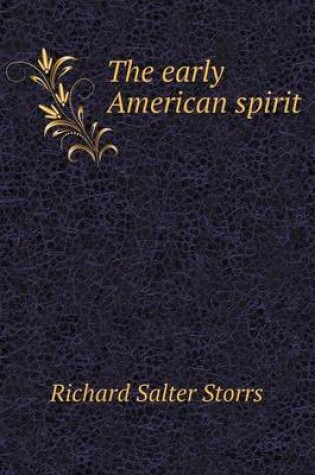 Cover of The early American spirit