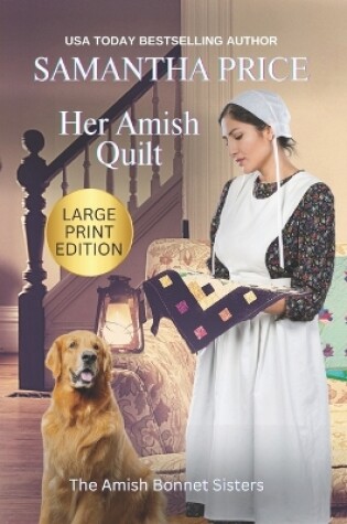 Cover of Her Amish Quilt (LARGE PRINT)