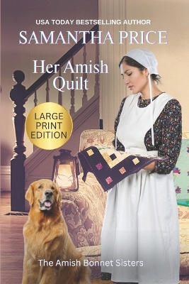 Book cover for Her Amish Quilt (LARGE PRINT)