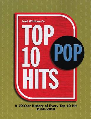 Book cover for Joel Whitburn's Top 10 Pop Hits