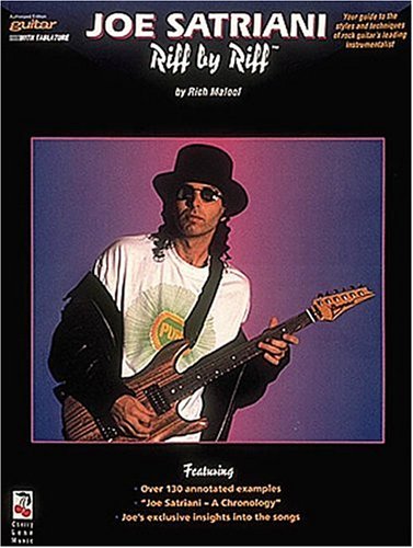 Book cover for Joe Satriani - Riff by Riff