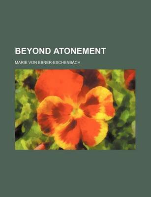 Book cover for Beyond Atonement