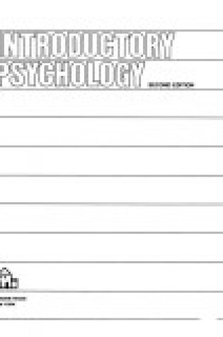 Cover of Introductory Psychology