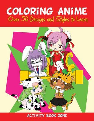 Book cover for Coloring Anime